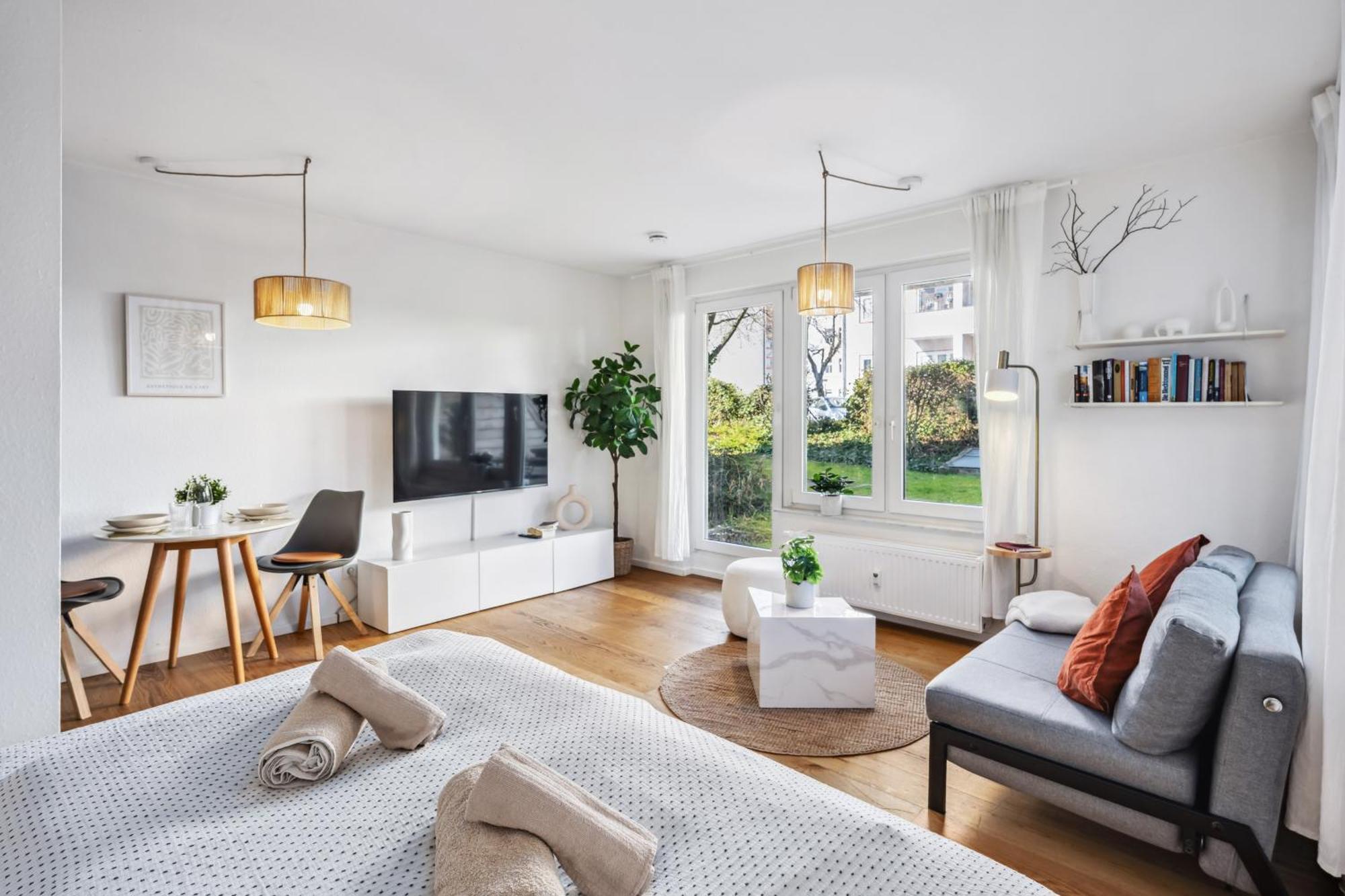 Traber Apartments Studio Kaffee Terrasse & Parken Leipzig Ngoại thất bức ảnh