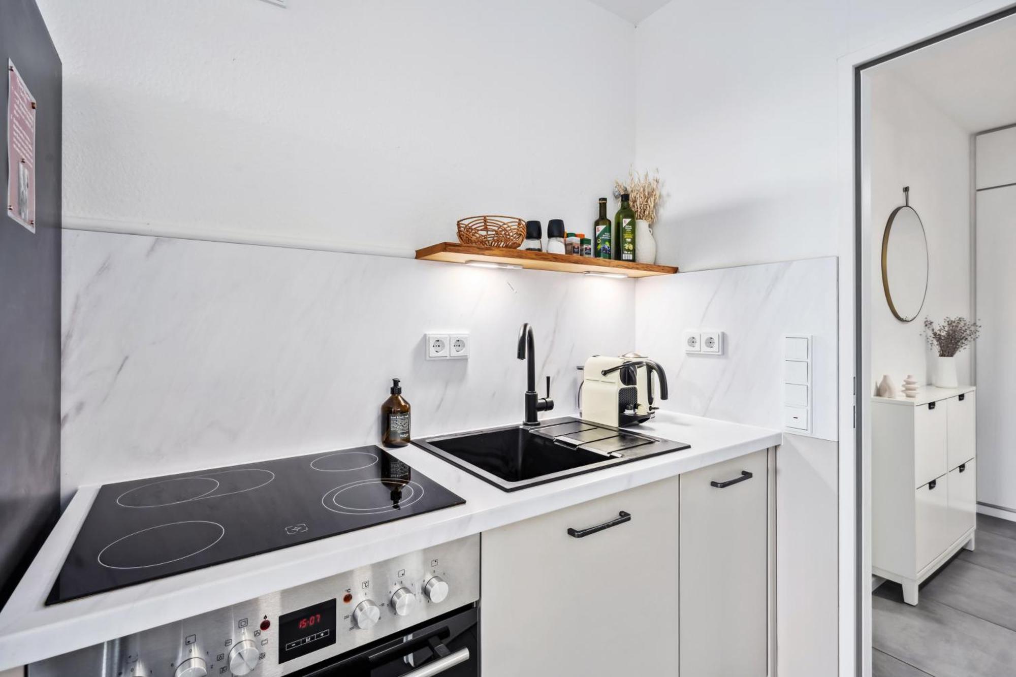 Traber Apartments Studio Kaffee Terrasse & Parken Leipzig Ngoại thất bức ảnh